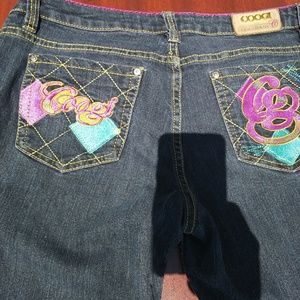 9/10 AUTHENYIV vintage Coogi Sexy Denim Jeans WOW